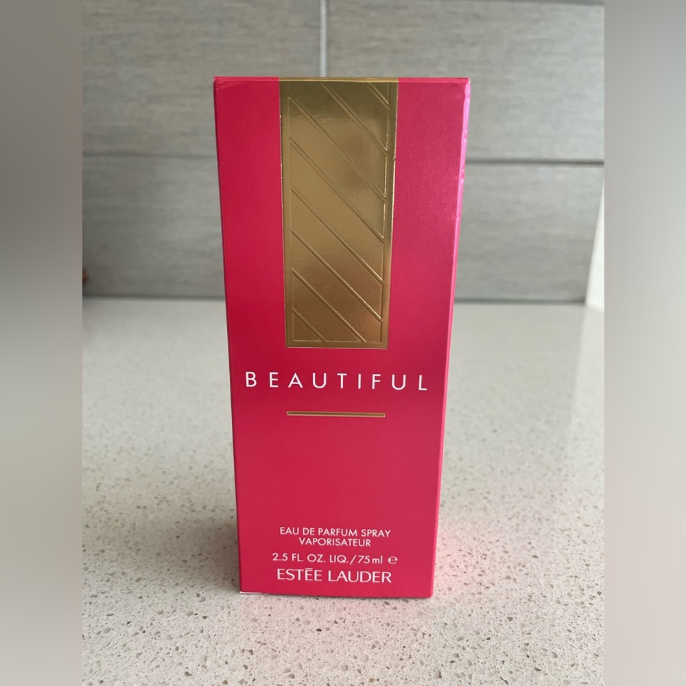 Estee Lauder Beautiful Perfume with Gold Cap - Picture 4 of 5